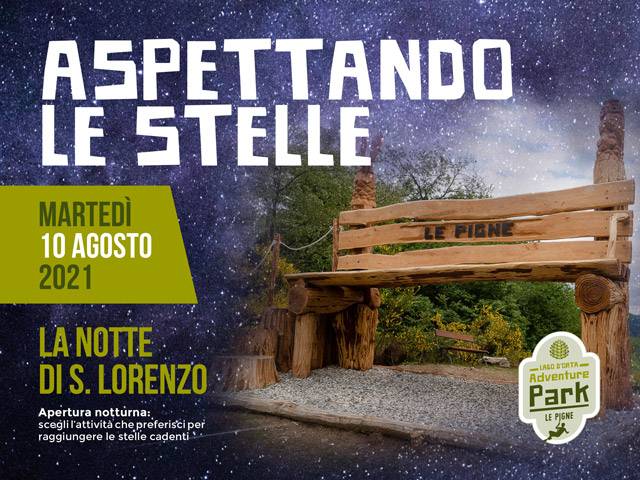 La notte del 10 agosto ammiriamo insieme le stelle al parco!