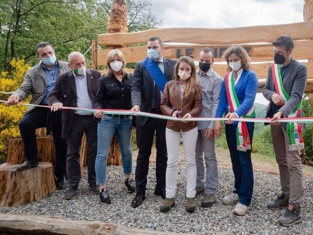 Inaugurazione all'Adventure Park Lago D'Orta Le Pigne