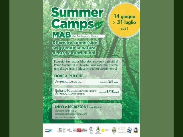 Summer Camps per bambini dai 3 ai 13 anni all’Adventure Park Le Pigne!