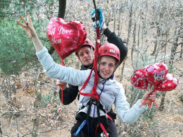 Un bacio in sospeso sui nostri percorsi per S. Valentino 