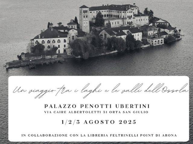 “Un lago di libri – Un viaggio tra i laghi e le valli dell’Ossola”: il Festival Letterario torna a Orta San Giulio