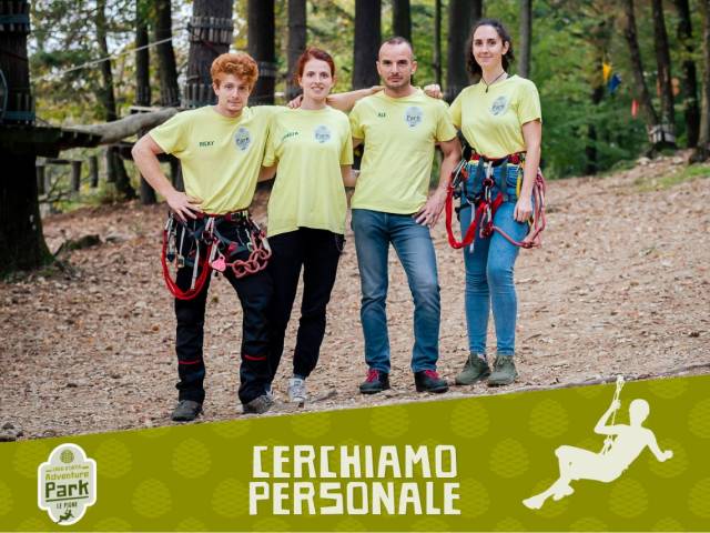 Entra a far parte dell'avventura: cerchiamo personale