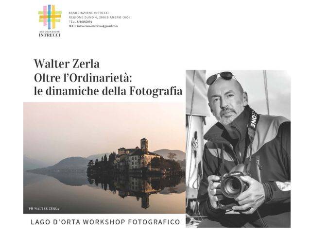 Workshop di fotografia con Walter Zerla al Ristorante MonteOro