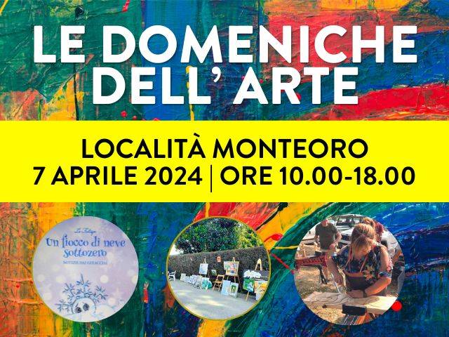 Completa la tua avventura en-plein air con Le Domeniche dell’Arte