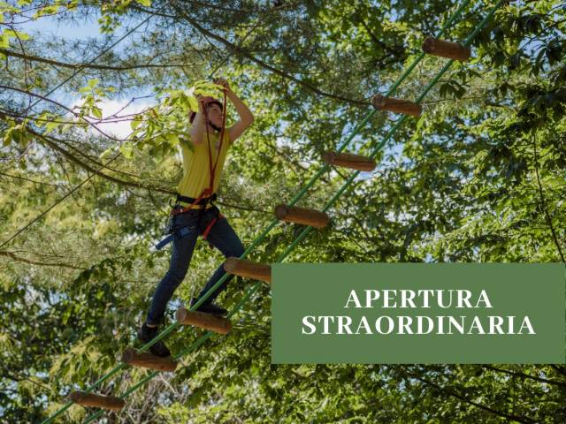 Avventura in quota anche nel weekend di Pasqua e il 25 aprile!